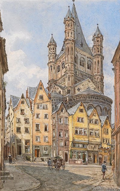 Cologne Great St. Martin by Franz Alt